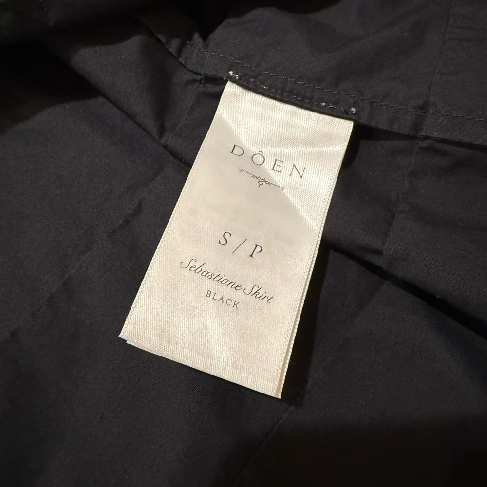 Doen Sebastiane skirt black size S - Picture 4 of 12